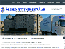 Tablet Screenshot of orebroflyttningsbyra.se